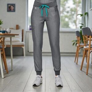 FIGS Graphite Zamora Jogger Scrub Pants - L/T